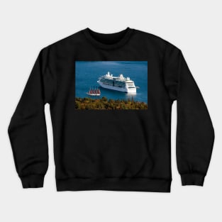 Schooner & Cruise Ship Crewneck Sweatshirt